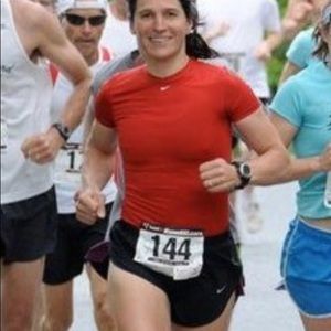 Nike Red Womens Compression Top